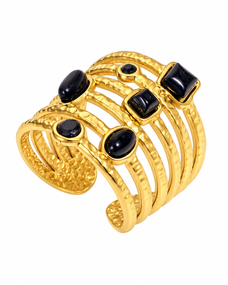 Celeste Stone Multi-Band Open Ring