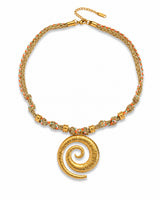 Solene Spiral Shell Choker