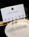 Cross Trio Earrings Series