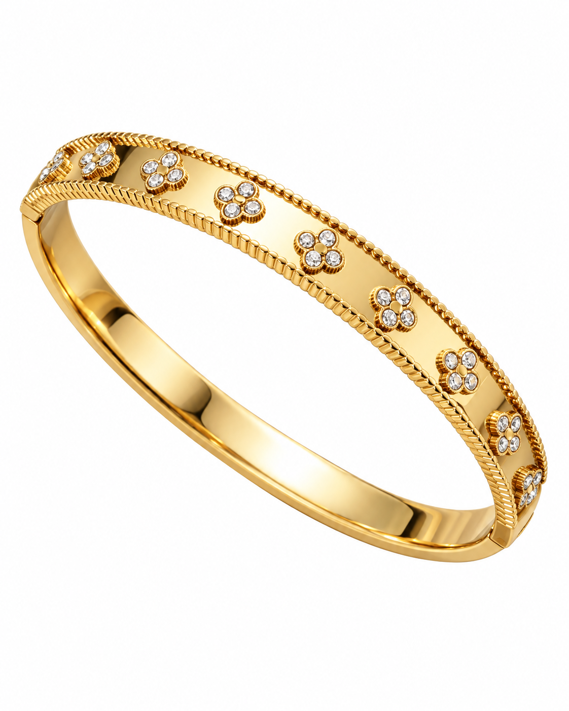 Lucky Clover Bangle
