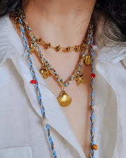 Coral Cove Charm Choker