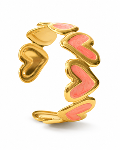 Amora Heart Cuff Bracelet