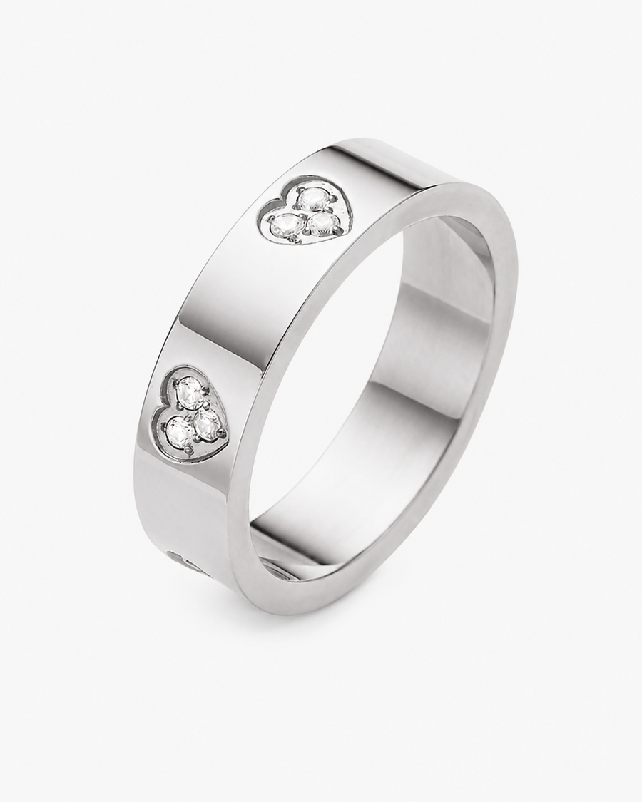 Amour Zircon Band Ring