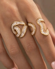 Celestia Orbit Dual Flow Ring