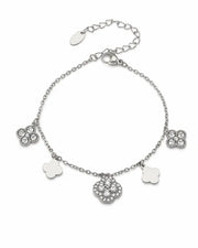 Collection de colliers et bracelets à breloques Aurelia Trèfle