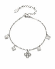 Collection de colliers et bracelets à breloques Aurelia Trèfle