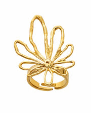 Floralia Sculptural Flower Statement Ring