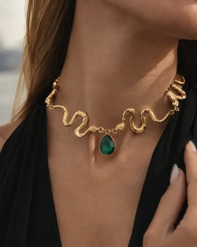 Serpentina Verde Snake Jewelry Collection