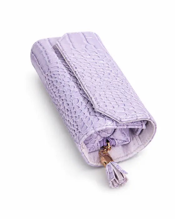 Zodiglow Travel Jewelry Roll Organizer