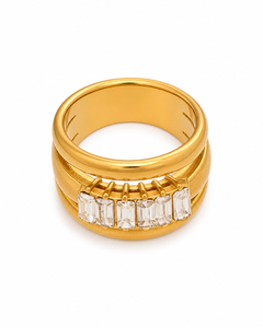 Aria Zircon Statement Rings