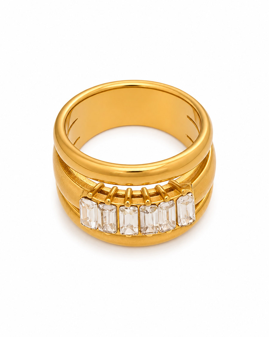 Aria Zircon Statement Rings