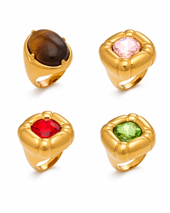Aurelia Dome Stone Statement Ring