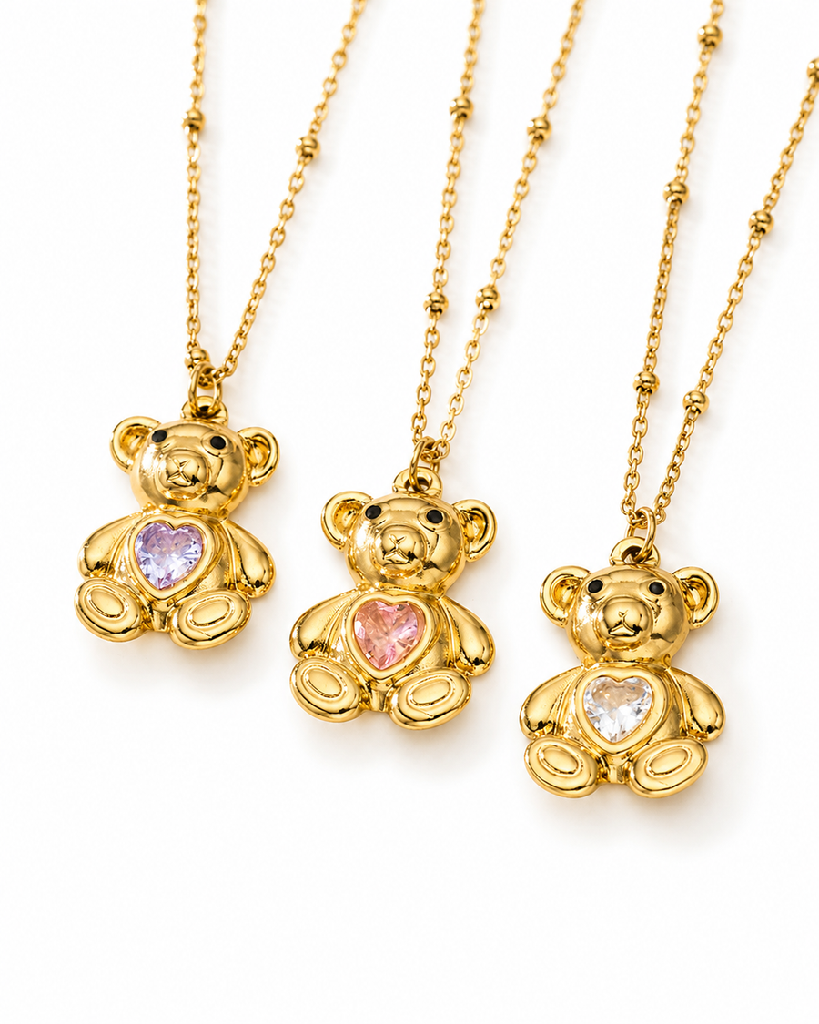 Amora Bear Necklace