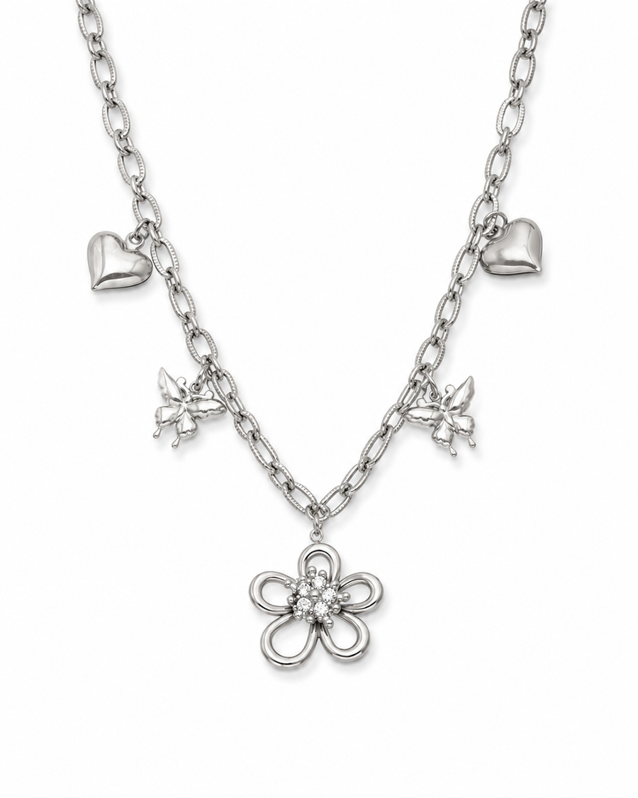 Elara Garden Charm Necklace & Bracelet