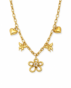 Elara Garden Charm Necklace & Bracelet