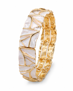 Geo Stripe Stretch Bracelet
