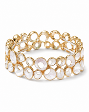 Hollow Circle Stretch Bracelet
