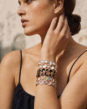 Hollow Circle Stretch Bracelet