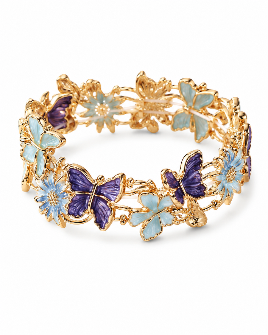Butterfly Bloom Stretch Bracelet
