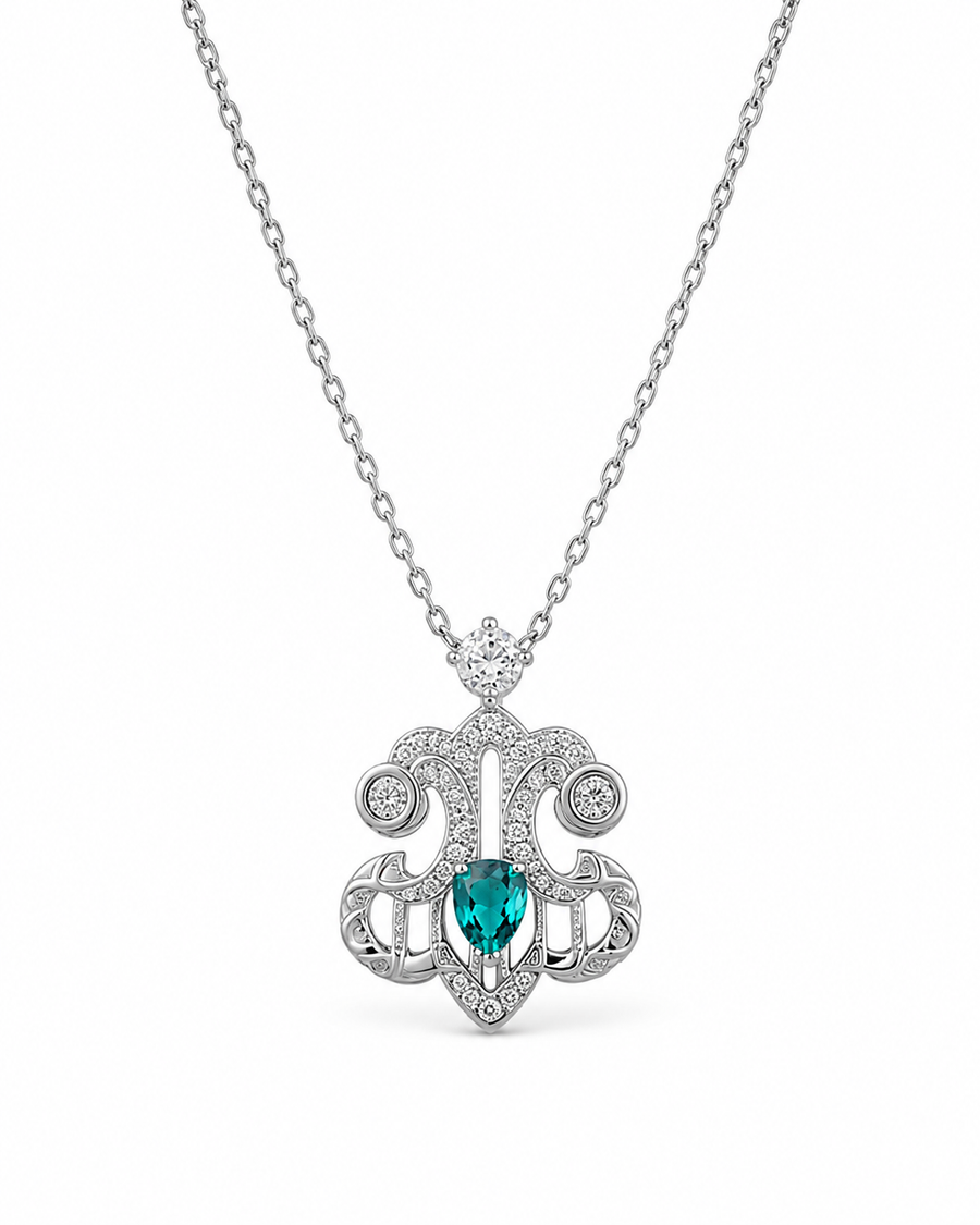 Iris Bloom Necklace