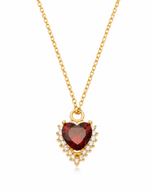 Crimson Heart Necklace