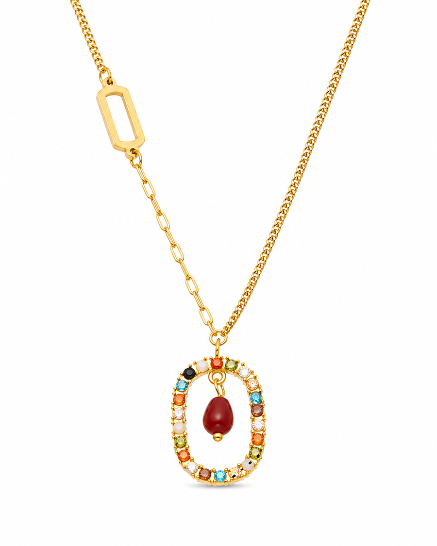 Riviera Color Drop Necklace