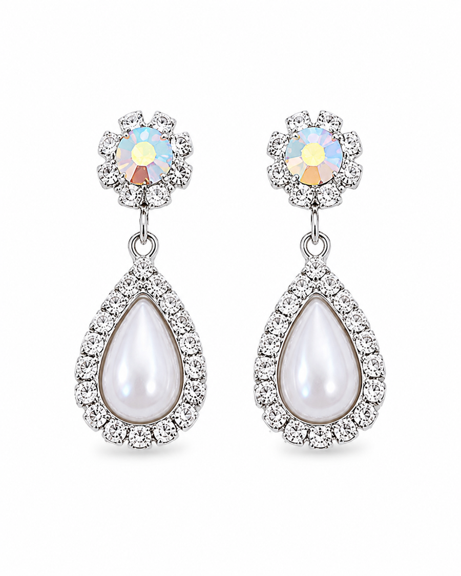 Celeste Pearl Statement Set