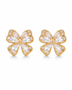 Lumière Butterfly Stud Earrings