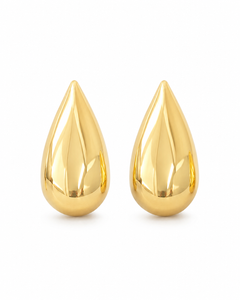 Molten Drop Stud Earrings