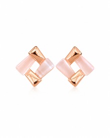 Blush Cat-Eye Jewelry Set