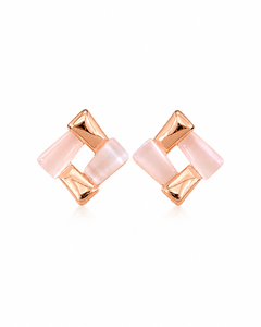 Blush Cat-Eye Jewelry Set