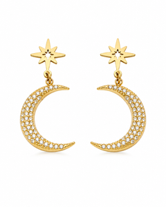 Moon & Star Jewelry Set
