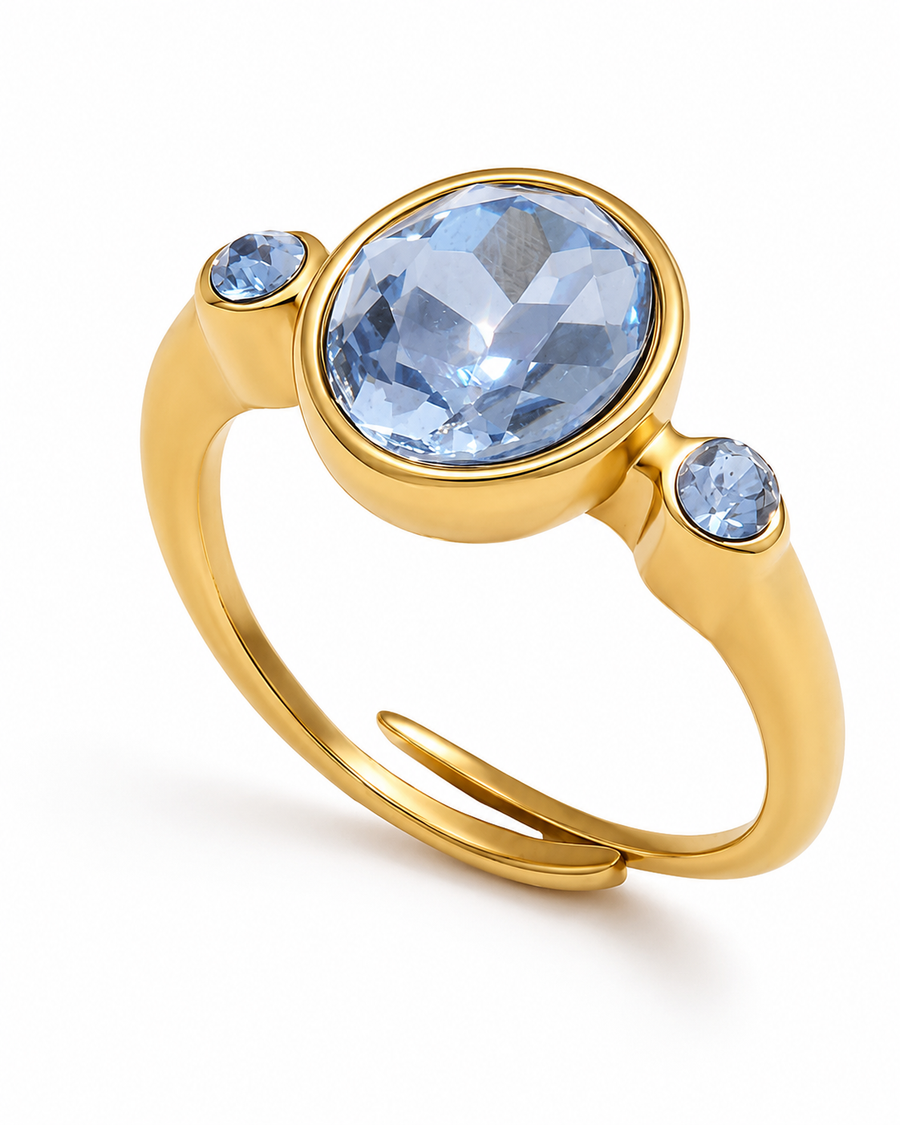 Aurelia Adjustable Zircon Rings