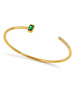 Mosaic Cut Zircon Cuff Series