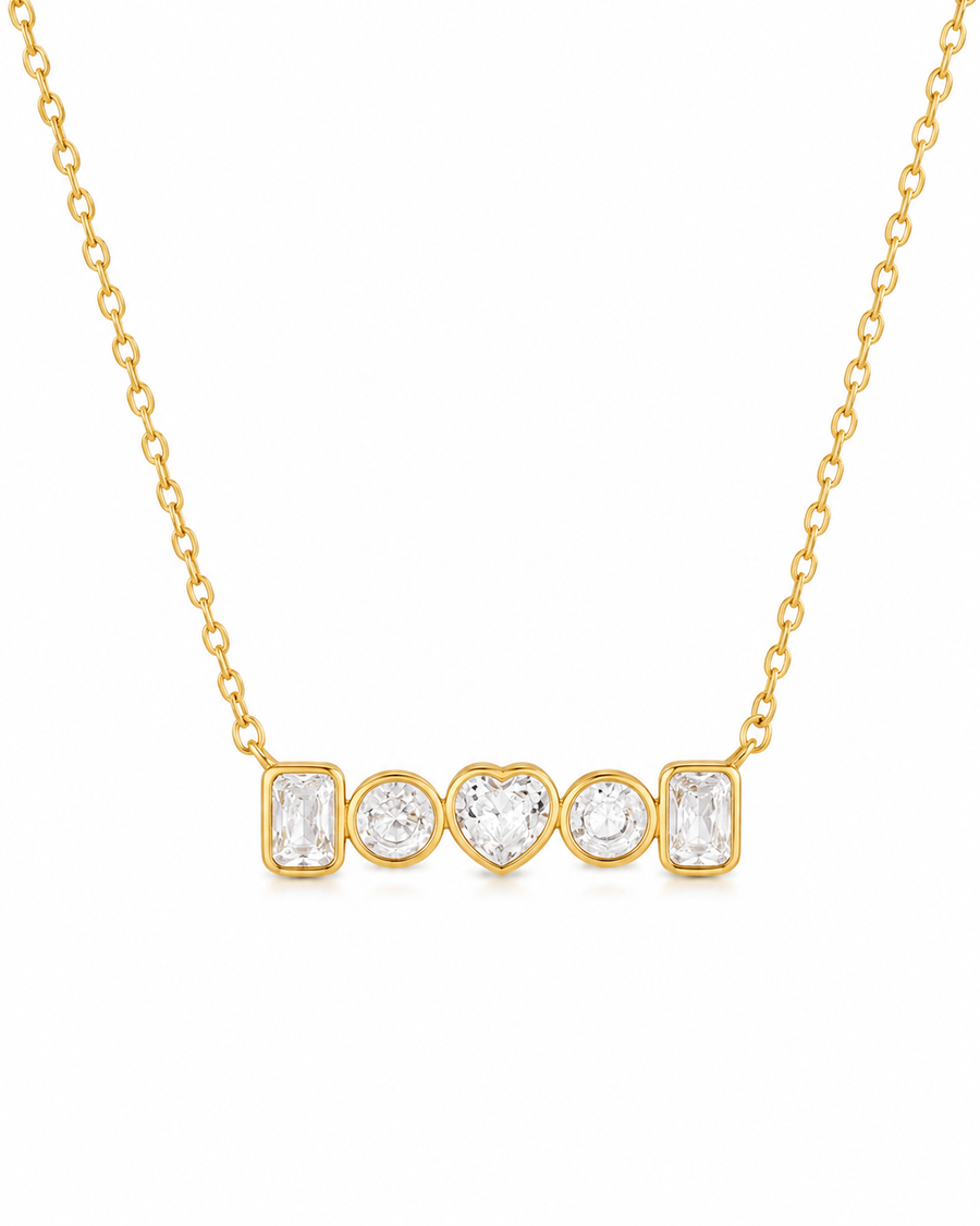 Aurora Zircon Necklace Series