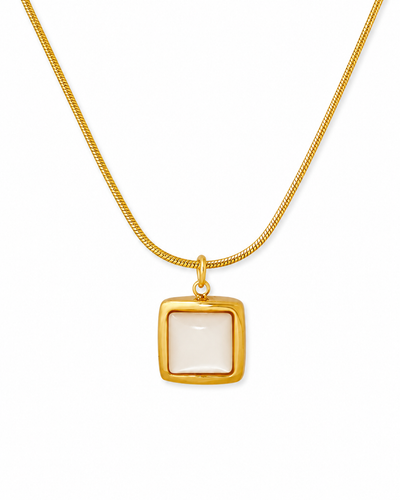 Marina Square Shell Necklace