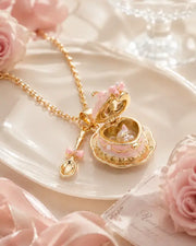 Pink Kitty Dessert Locket Necklace