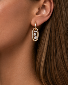 Liora Crystal Link Earrings