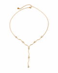 Liora Crystal Y Necklace
