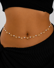 Pearl Starfish Coastal Body Chain Series