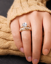 Celeste Bridal Ring Set additional view 4