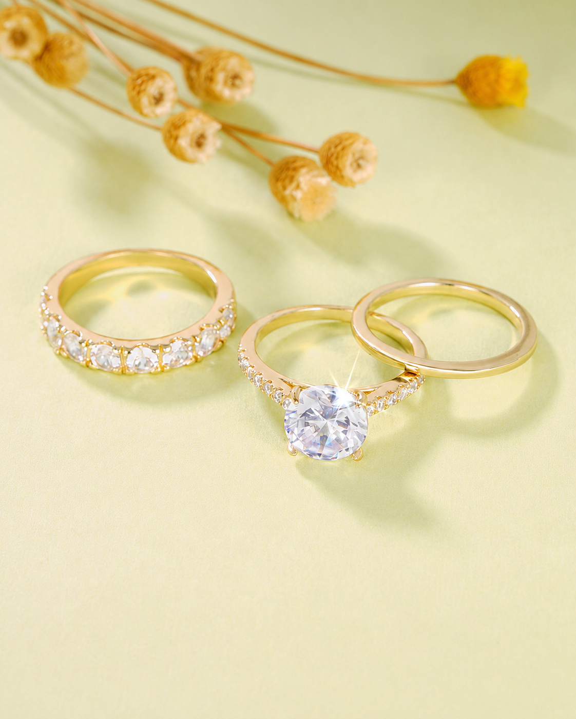 Celeste Bridal Ring Set additional view 6