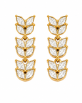 Liora Leaf Drop Earrings