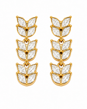 Liora Leaf Drop Earrings
