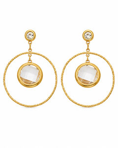 Lumi Halo Drop Earrings Series