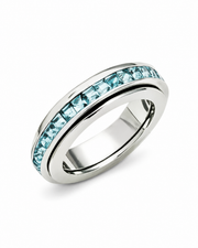 March – Aquamarine Celestia Birthstone Ring Series