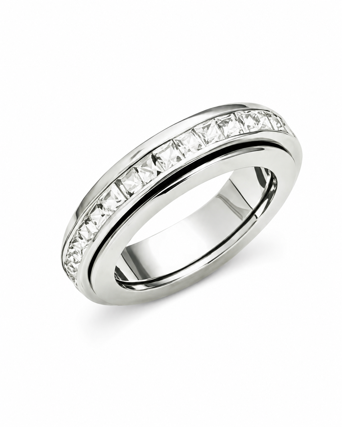 April – Clear Celestia Birthstone Ring Series
