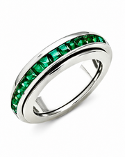 May – Emerald Green Celestia Birthstone Ring Series