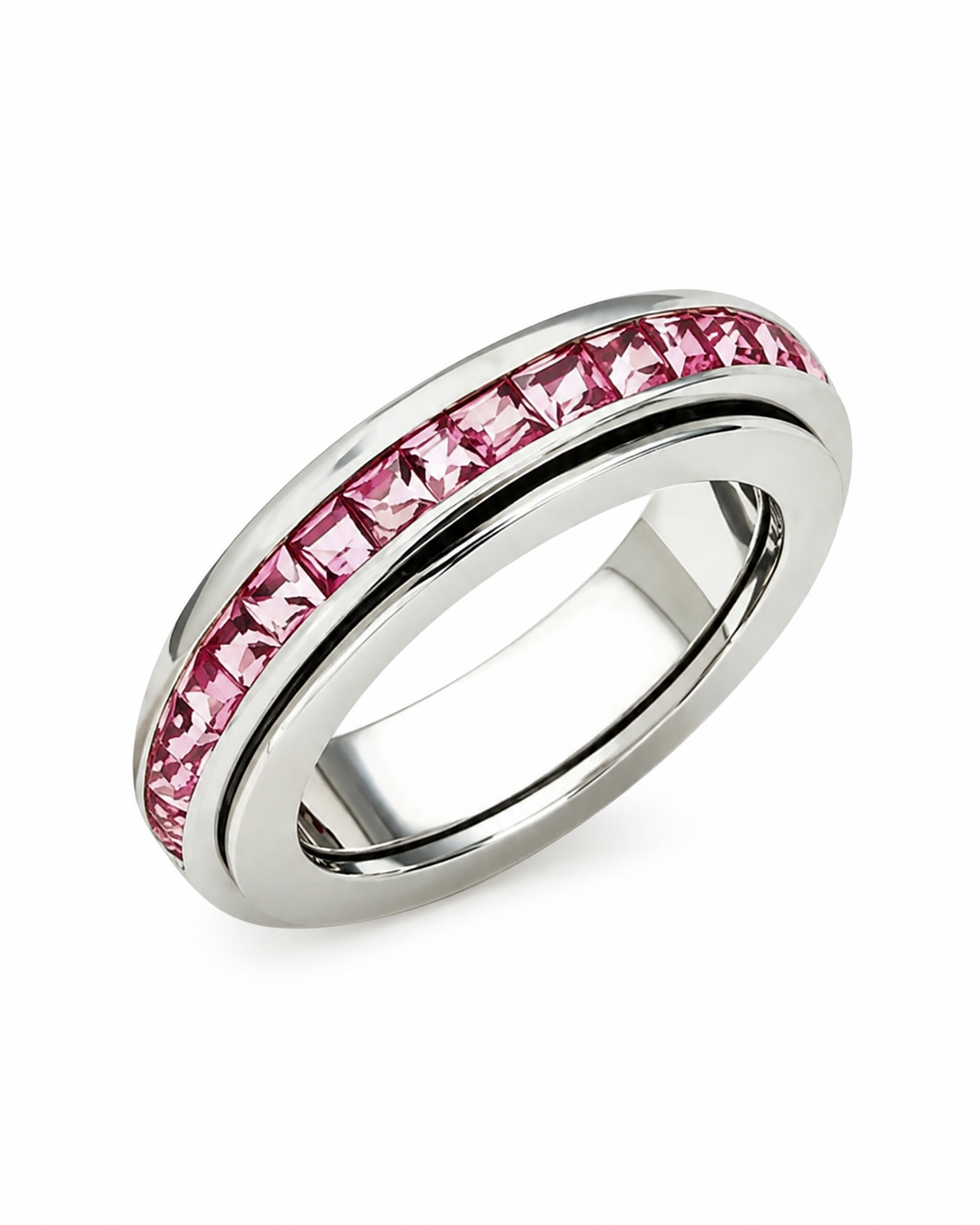 October – Pink Celestia Birthstone Ring Series