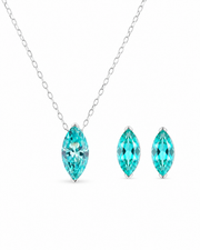 2 Piece Set Paraiba Marquise Series